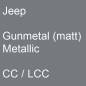 Preview: Jeep, Gunmetal (matt) Metallic, CC / LCC.